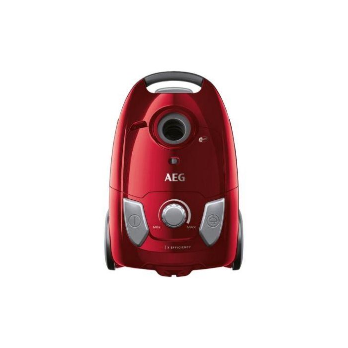 ASPIRADOR DE TRINEO AEG VX4 EFFICIENCY ANIMAL ROJO - 750W - FILTRO H12 LAVABLE - BOLSA 3L - RUEDAS ANTIARAÑAZOS 1