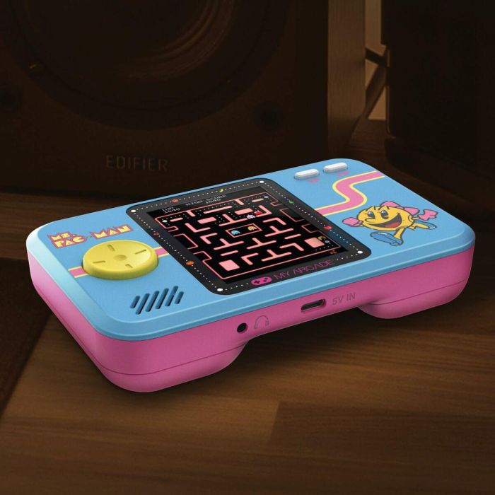 Pocket Player PRO - Ms. Ms. Pac-Man - Juego retrogaming - Pantalla de alta resolución de 7 cm 2