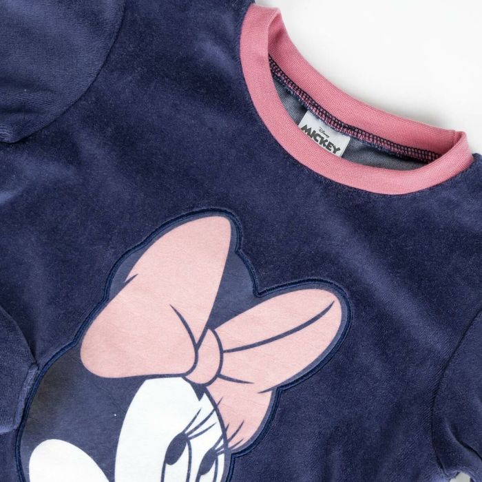 Pijama Infantil Minnie Mouse Azul oscuro 1