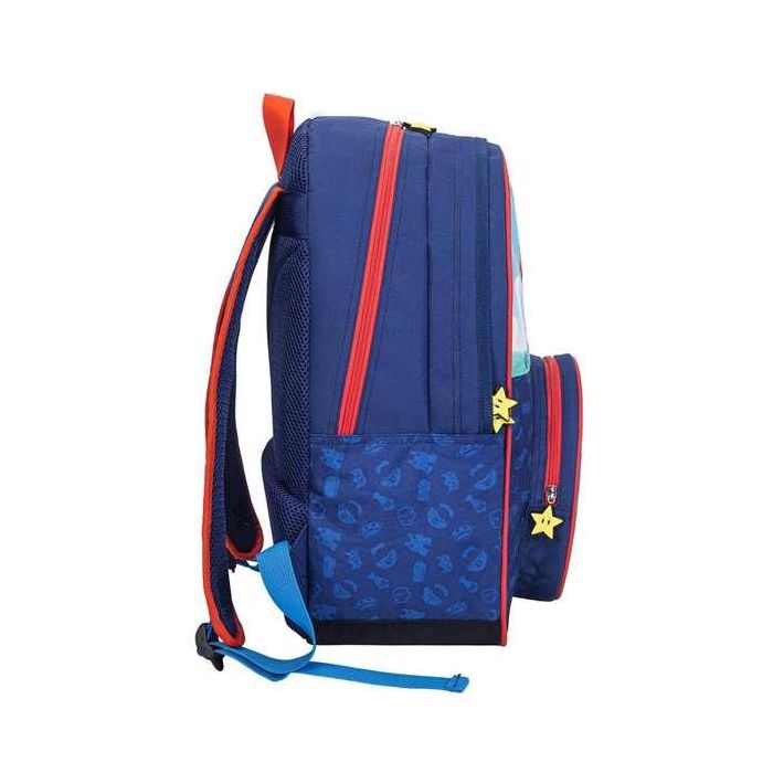 Super mario mochila. bolsillo fontal redondo. interior totalmente forrado y personalizado.28 x 23 x 10 cm. 3 Super mario mochila. bolsillo fontal redondo. interior totalmente forrado y personalizado.28 x 23 x 10 cm. 3