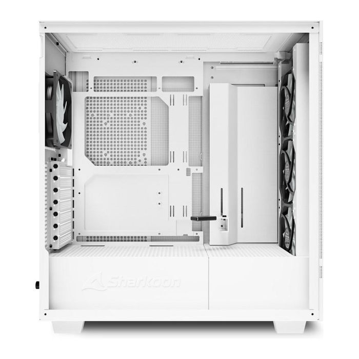 SHARKOON Midi C50 RGB White ATX Full Tower PC Blanco Vidrio Templado Iluminación RGB SHARKOON Midi C50 RGB White ATX Full Tower PC Blanco Vidrio Templado Iluminación RGB