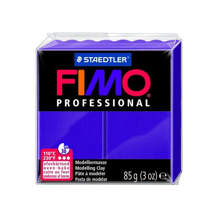 Pasta Modelar Fimo Professional Lila 85 Gr. (Set de 4)