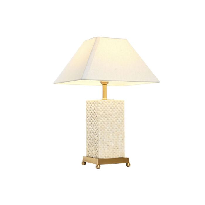 Lampara Sobremesa Item Home DKD Home Decor Dorado Blanco 36 x 57 x 14 cm 4 Lampara Sobremesa Item Home DKD Home Decor Dorado Blanco 36 x 57 x 14 cm 4