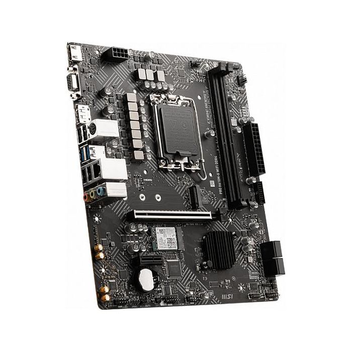 MSI PRO H610M-G WiFi DDR4 Placa Base Intel H610 LGA 1700 micro ATX 1