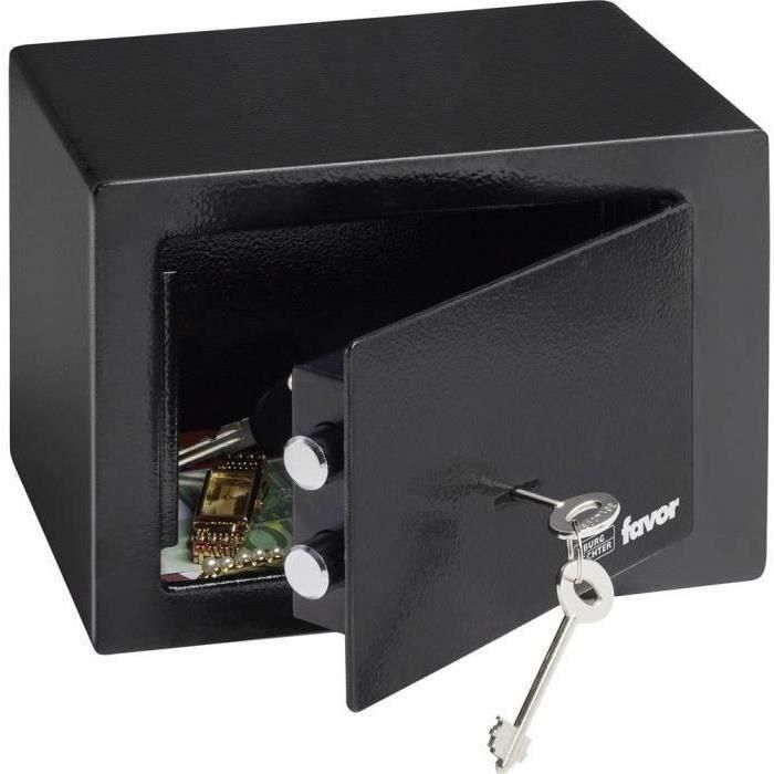 BURG-WÄCHTER S1 K - Caja Fuerte Favor con Cerradura de Seguridad de Doble Bit, Pared Simple Robusta y 2 Llaves 0 BURG-WÄCHTER S1 K - Caja Fuerte Favor con Cerradura de Seguridad de Doble Bit, Pared Simple Robusta y 2 Llaves 0