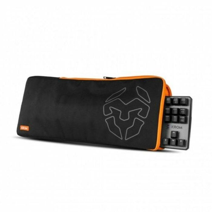 Funda para Teclado Krom Negro/Naranja 1