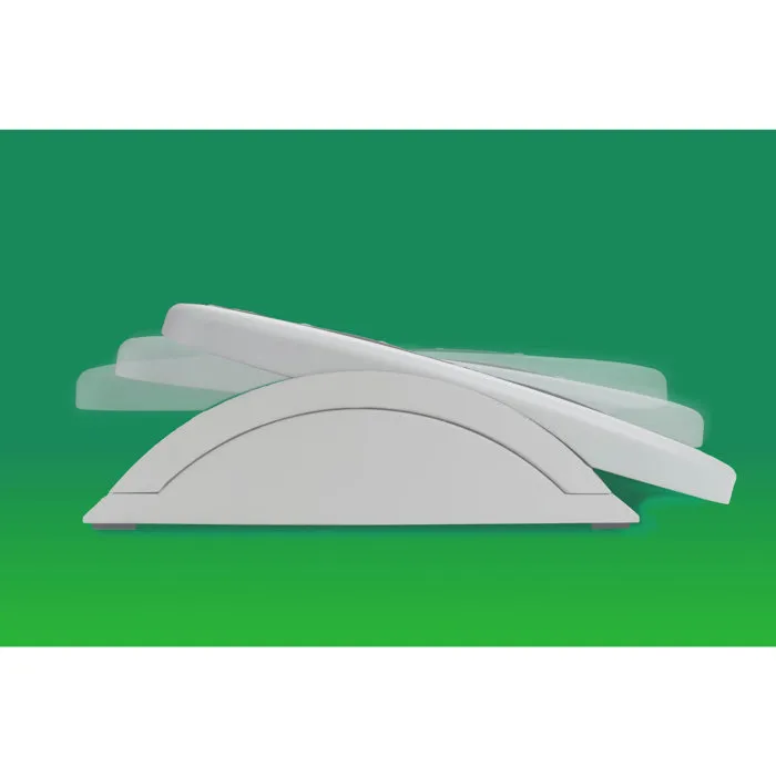 Kensington Reposapiés SOLEMATE ACCO56145 45x35cm, Ajustable en Altura e Inclinación para Mejorar Postura y Circulación