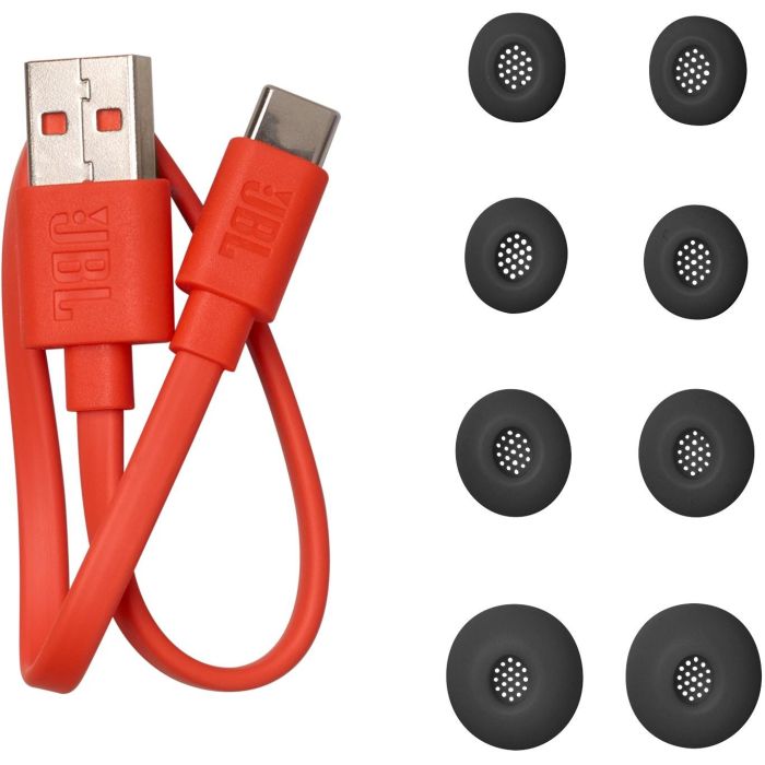 JBL Live Beam 3 - Auriculares Inalámbricos Bluetooth 5.2 Intraaurales, Negro, IP55 Resistente al Agua y Polvo, 24h de Autonomía, Carga Rápida USB-C