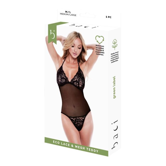 Body Baci Lingerie Negro M/L 3 Body Baci Lingerie Negro M/L 3