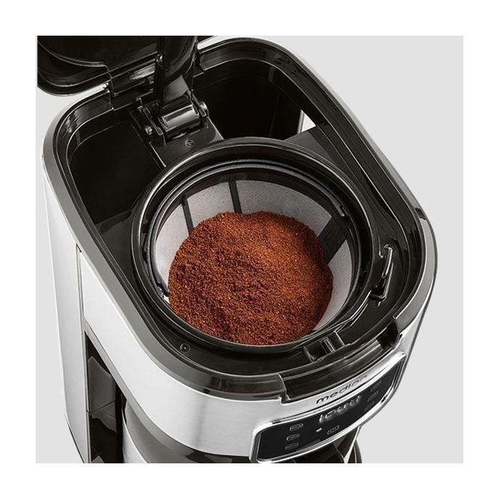 Cafetera Digital con Filtro Aislado - MEDION - 900W - 1.2L - Plateada 2 Cafetera Digital con Filtro Aislado - MEDION - 900W - 1.2L - Plateada 2