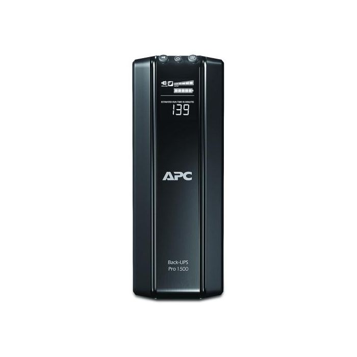APC Back-UPS Pro 1.5 kVA 865 W Sistema de Alimentación Ininterrumpida (UPS) Línea Interactiva con 10 Salidas AC - BR1500GI 4 APC Back-UPS Pro 1.5 kVA 865 W Sistema de Alimentación Ininterrumpida (UPS) Línea Interactiva con 10 Salidas AC - BR1500GI 4