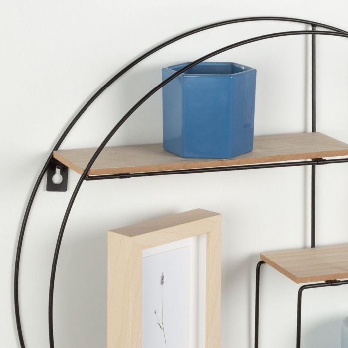 Estantería Max Home Hierro Madera MDF 50 x 50 x 10 cm (4 Unidades) 2 Estantería Max Home Hierro Madera MDF 50 x 50 x 10 cm (4 Unidades) 2