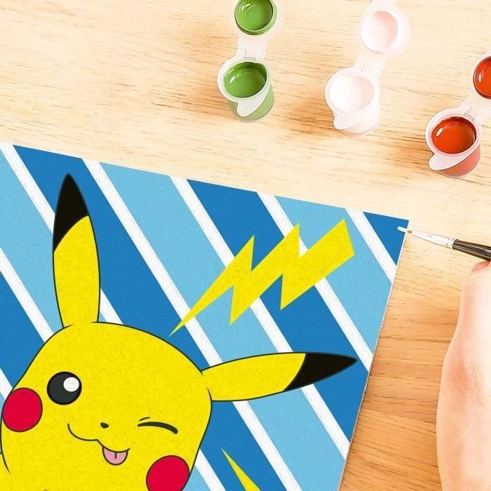 Ravensburger 25905 Kit de pintura por números CreArt Kids Pikachu Lightning Bolt (18 x 24 cm) a partir de 7 años 5