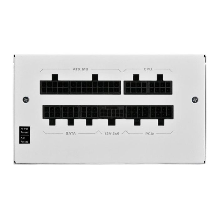 Sharkoon Rebel P20 Unidad de Fuente de Alimentación 1200W ATX Blanco 3