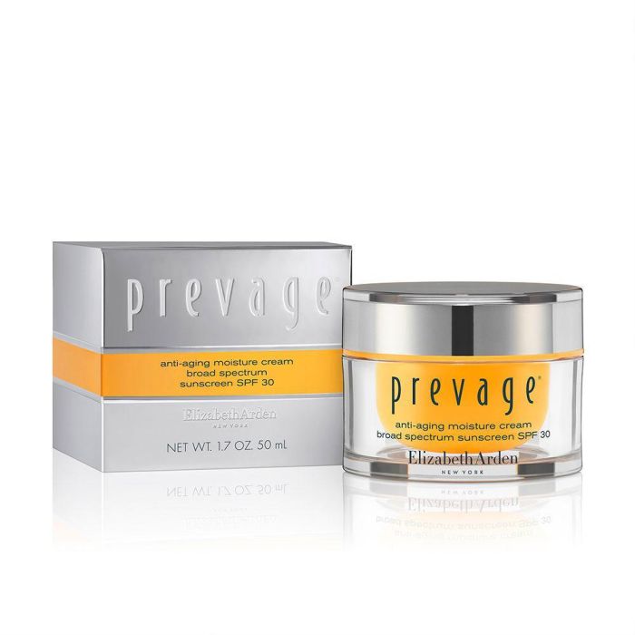 Elizabeth Arden PREVAGE Crema Facial Hidratante Antiedad y Antiarrugas con Protección Solar SPF 30 para Pieles Secas 50 ml