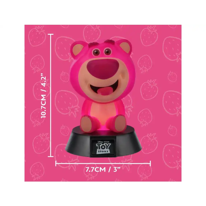 Paladone Lámpara Toy Story Icons Lotso Huggin Bear 11 cm 2