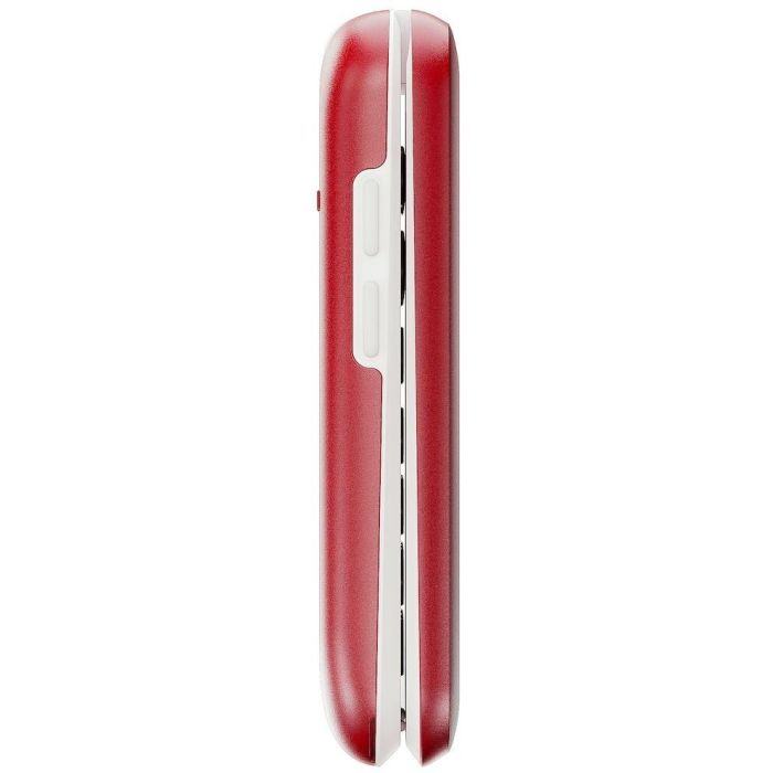 Doro 2820 Teléfono móvil con tapa 4G, 2.8" rojo/blanco, cámara, Bluetooth 5.0, 1000 mAh, sin cargador 8