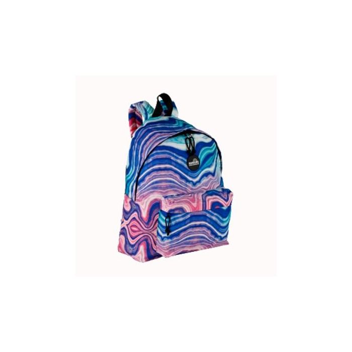 Toybags Mochila Be Easy Diseño Americano Rpet Material Reciclado - 2 Bolsillos- Porta Ordenador