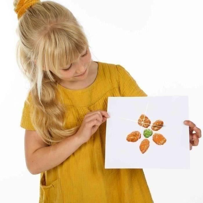 Ses Creative SES8710341003845 Glitter Gouache 6x45ml Colores Brillantes y Opacos 4