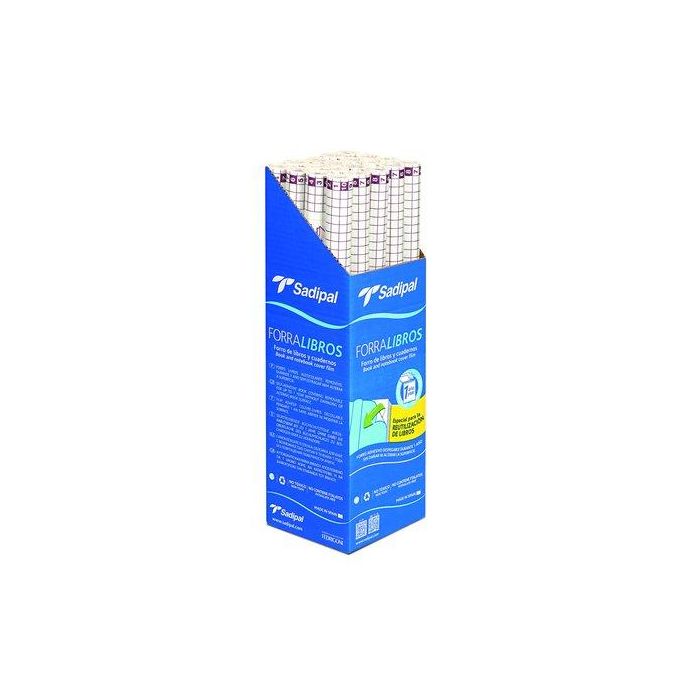 Forro Sadipal Adhesivo Despegable 1 Año Pp Trans.80Μ Rollo 0,5 X 20 M