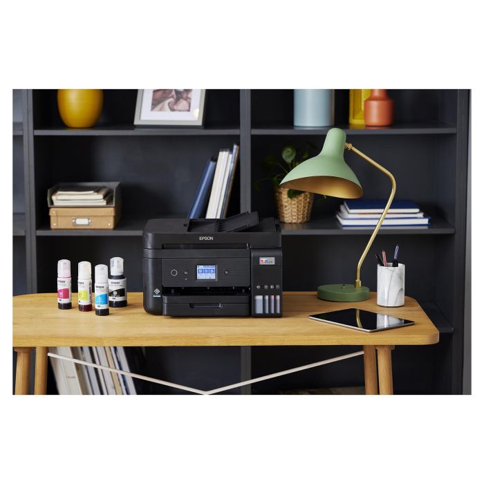 Epson EcoTank ET-4850 Impresora Multifunción 4 en 1 A4 Tinta LAN WiFi ADF Duplex Inyección de Tinta Color 11