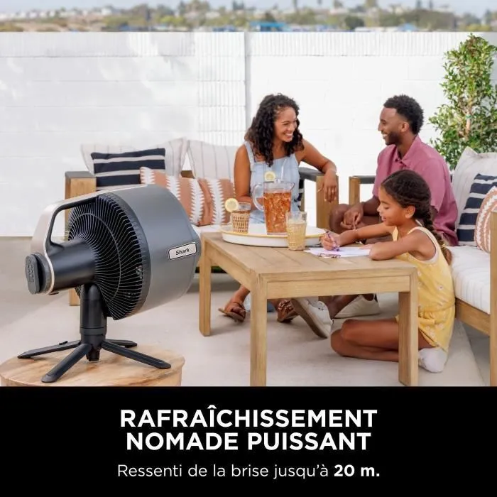 Shark FA300EU Ventilador nebulizador Interior y exterior FlexBreeze ProMist 3 Shark FA300EU Ventilador nebulizador Interior y exterior FlexBreeze ProMist 3