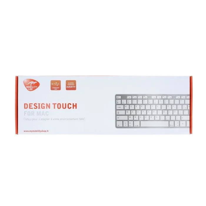 Mobility Lab ML300368 Teclado Design Touch Mac Cable Completo Numérico OS X USB Ultraplano 2