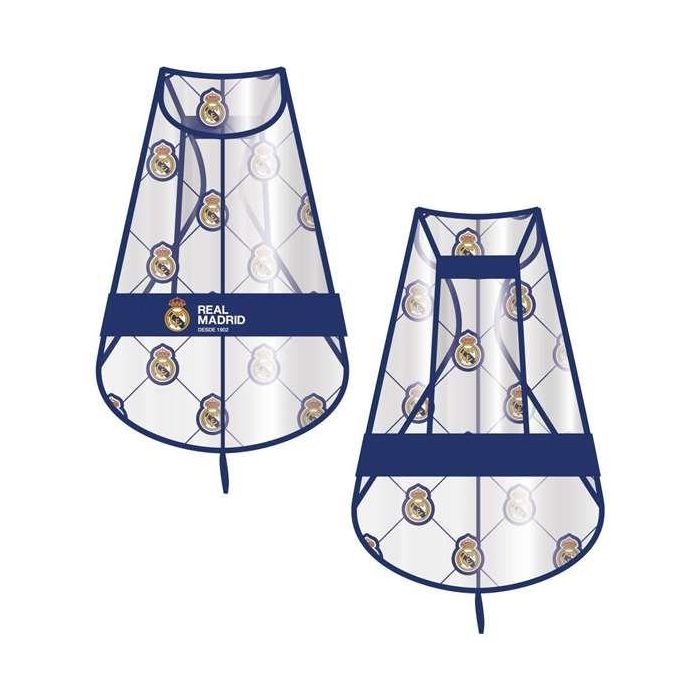 Cerdá Impermeable Ajustable para Perro Real Madrid | Chubasquero de Protección para Lluvia | Talla S Azul 1 Cerdá Impermeable Ajustable para Perro Real Madrid | Chubasquero de Protección para Lluvia | Talla S Azul 1
