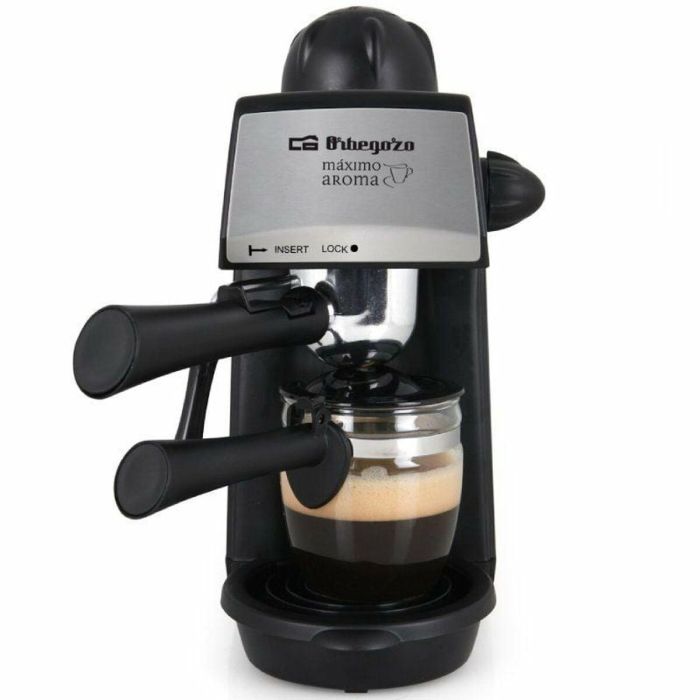 Cafetera Express de Brazo Orbegozo 16782.0 Negro 6 Tazas 4 Cafetera Express de Brazo Orbegozo 16782.0 Negro 6 Tazas 4