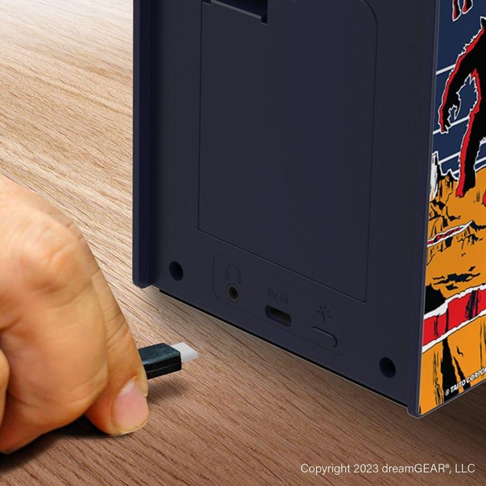 My Arcade Micro Player Pro 6,75" Pantalla 2,75" Color - Consola Retro Space Invaders Oficial con Altavoz y Brillo Ajustable