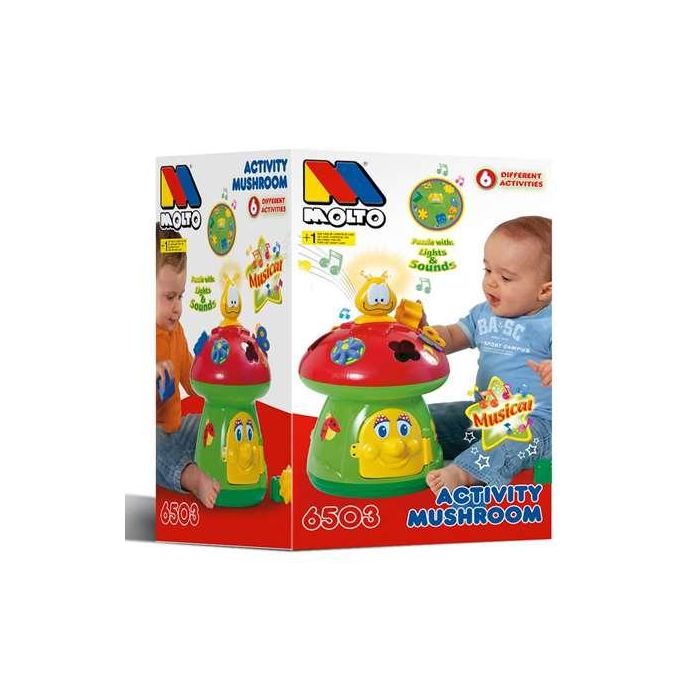 Seta actividades bloques 40 cm con musica, sonidos y formas Seta actividades bloques 40 cm con musica, sonidos y formas