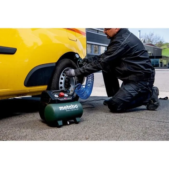 Metabo Compresor Basic 160-6 W OF Acoplamiento Rápido Universal MET4061792174061 1