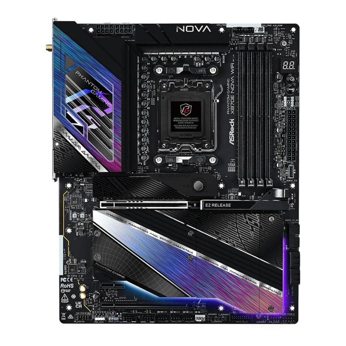 ASRock MK X870E NOVA WiFi Placa Base ATX AMD X870E Socket AM5 DDR5 Wi-Fi 7 90-MXBPX0-A0UAYZ 1