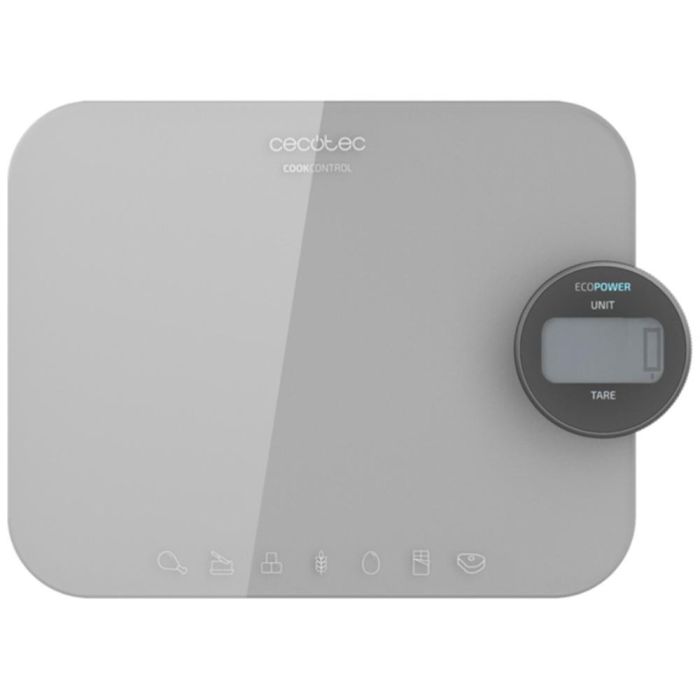 Cecotec 04144 báscula de cocina Gris Encimera Rectángulo Báscula electrónica de cocina Cecotec 04144 báscula de cocina Gris Encimera Rectángulo Báscula electrónica de cocina