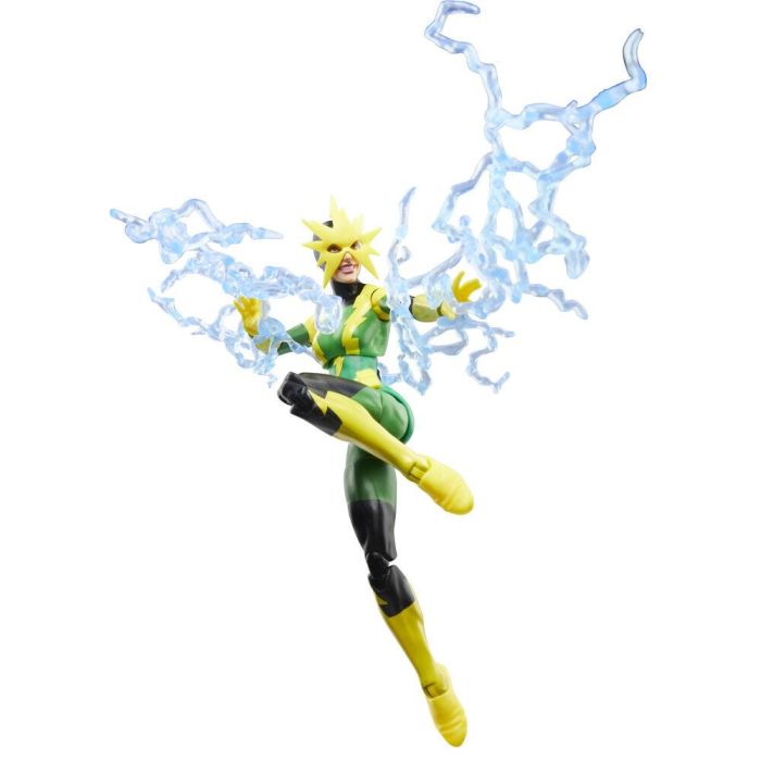 Hasbro Marvel Legends Series Electro (Francine Frye) Figura de Acción de 15 cm con 4 Accesorios 4 Hasbro Marvel Legends Series Electro (Francine Frye) Figura de Acción de 15 cm con 4 Accesorios 4