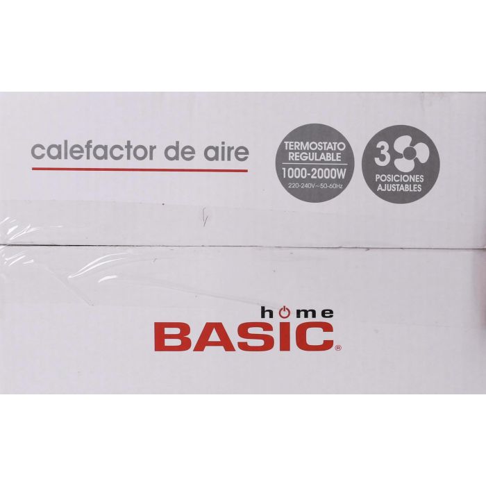 Calefactor de Aire Basic Home 1000-2000W (4 Unidades) 4 Calefactor de Aire Basic Home 1000-2000W (4 Unidades) 4