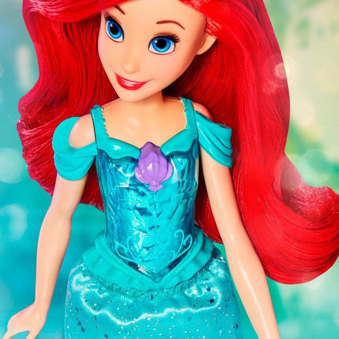 Muñeca Brillo Real Ariel La Sirenita Disney 2 Muñeca Brillo Real Ariel La Sirenita Disney 2