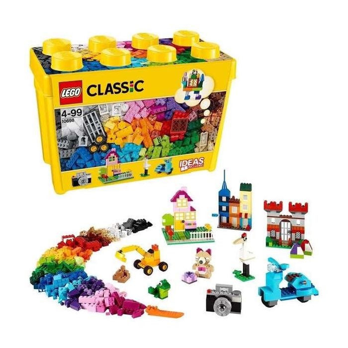 Lego Classic Construcciones Caja Ladrillos Grande 4 Lego Classic Construcciones Caja Ladrillos Grande 4