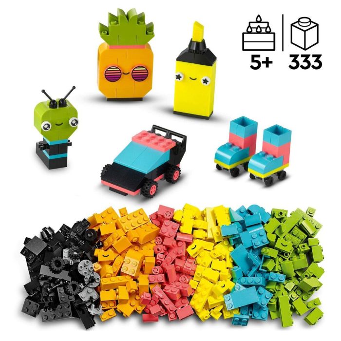 Juego de construccion diversión creativa neón lego classic 8 Juego de construccion diversión creativa neón lego classic 8