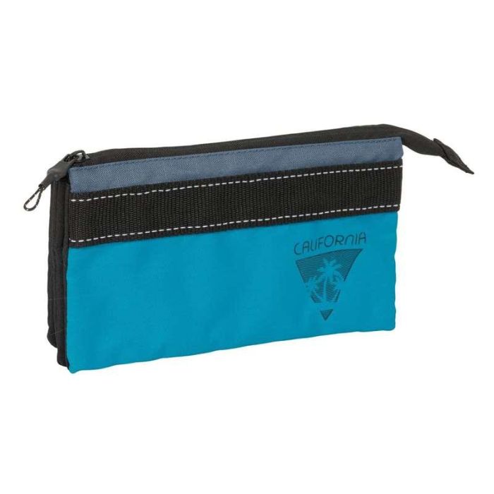 Portatodo BlackFit8 California Azul Negro 22 x 12 x 3 cm