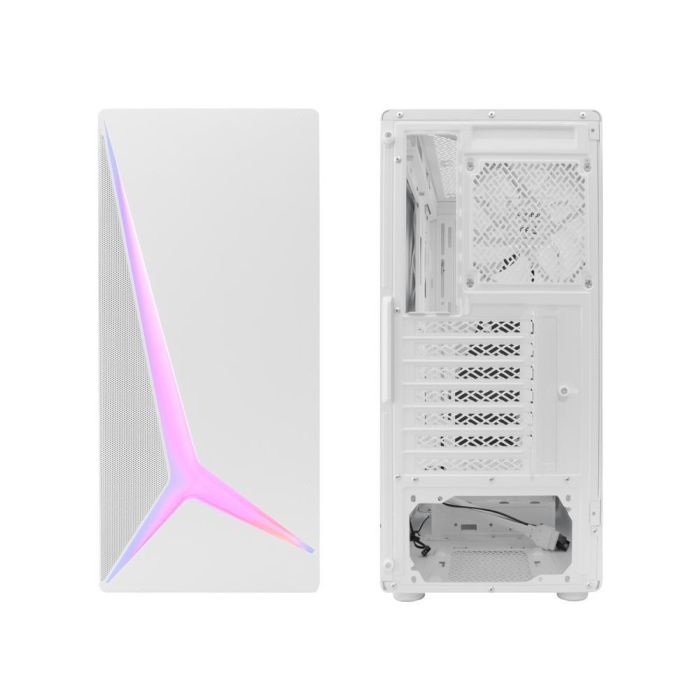 Coolbox Caja Gaming GA450 STAR ATX Negro Cristal Templado ARGB con Ventilador Infinity 12cm 1