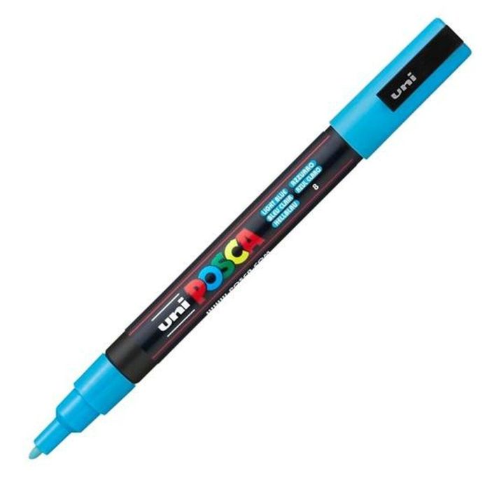 Marcador POSCA PC-3M Azul Azul claro (6 Unidades) 1