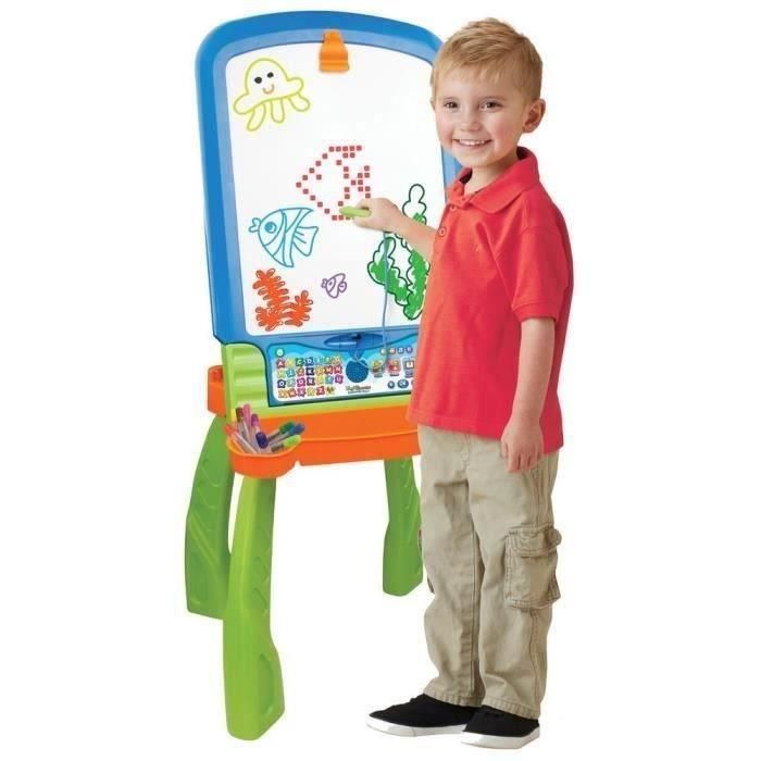 VTECH Caballete Magi Interactive 3 en 1 - Pantalla Interactiva con Lápiz Mágico y Mesa de Dibujo con 10 Melodías 3