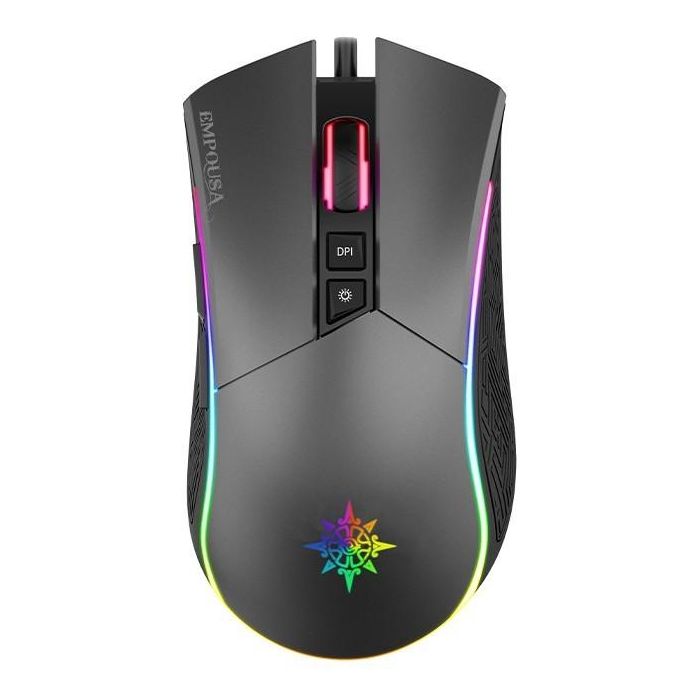 INCA Gaming Maus IMG-GT19 4800 DPI. RGB. 7 Tasten. USB. SW retail 0 INCA Gaming Maus IMG-GT19 4800 DPI. RGB. 7 Tasten. USB. SW retail 0