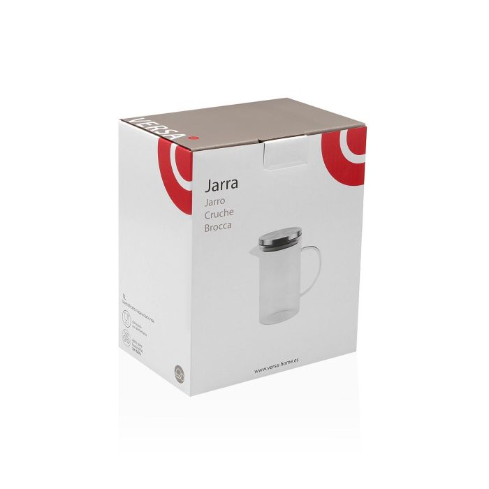 Jarra Borosilicato 1000Ml Versa 10X17CM (2 Unidades) 2 Jarra Borosilicato 1000Ml Versa 10X17CM (2 Unidades) 2