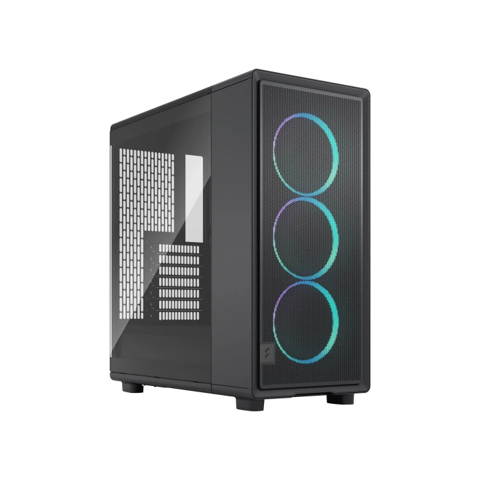 Fractal Design FD-C-EPO1A-04 Caja ATX Midi Torre Negra RGB Cristal Templado Light Tint 4