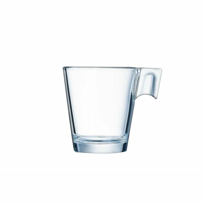 Taza Mug Arcoroc ARC C1360 Transparente Vidrio 12 Unidades 80 ml 1