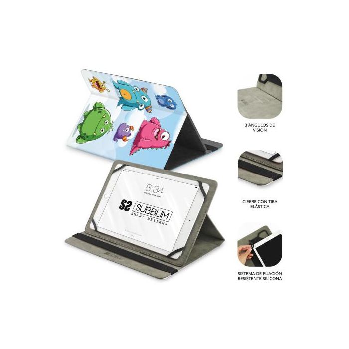SUBBLIM Trendy 27,9 cm (11") Folio Multicolor 1 SUBBLIM Trendy 27,9 cm (11") Folio Multicolor 1