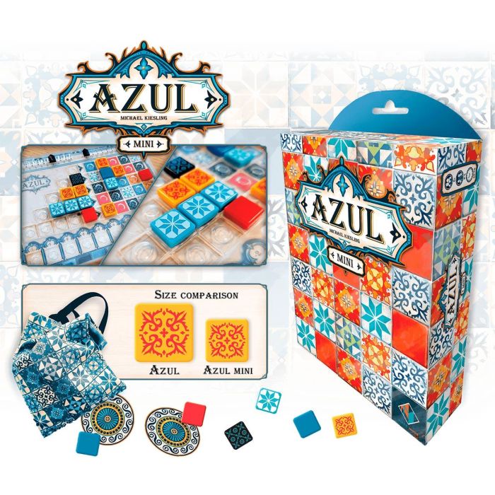 Asmodee Nmg6001Mes Juego de mesa Azul Mini Edición Español +8 años Portátil 2