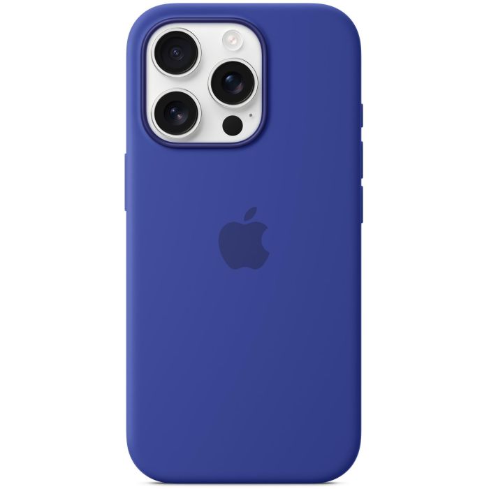 Apple Funda de Silicona con MagSafe para iPhone 16 Pro, Color Ultramarino - Protección Resistente y Ajuste Perfecto 2